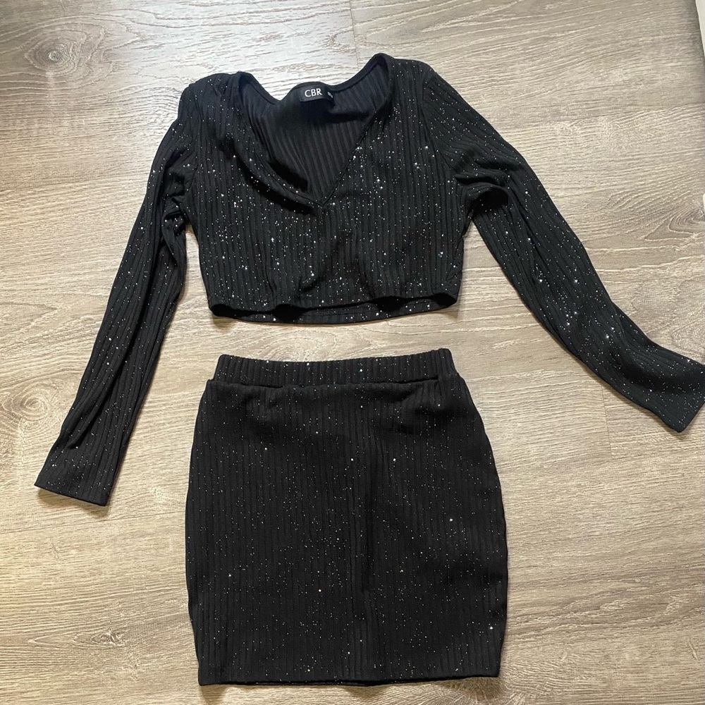 CBR Black Sparkle Skirt